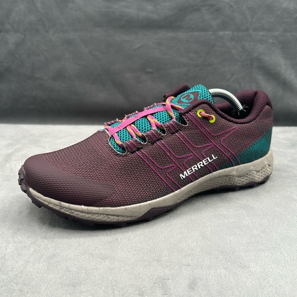 Merrell Moab Flight Low Burgundy Women’s US 6M Hiking Shoes Outdoor Lightweight - Picture 3 of 11